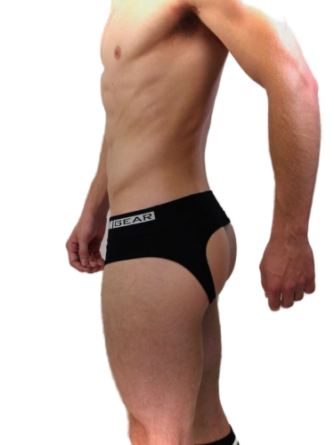 TIMGEAR BLACK JOCK BRIEF