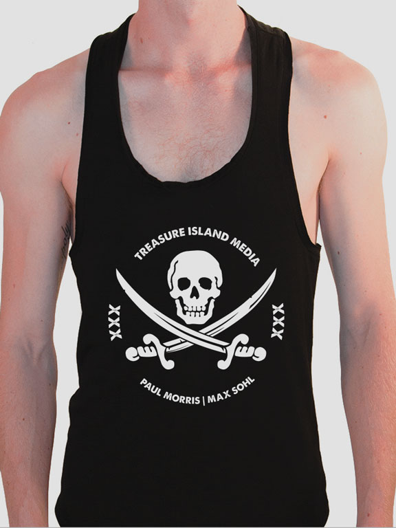 XXX TIM TANK TOPS - BLACK - SMALL