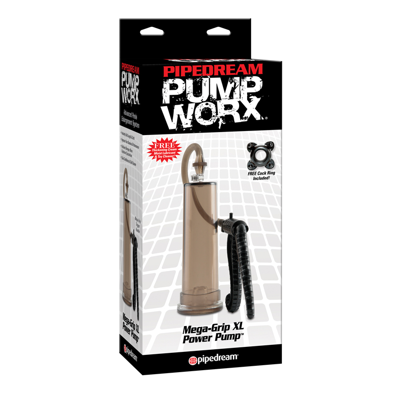 PIPEDREAM PUMP WORX MEGA-GRIP XL POWER PUMP BLACK