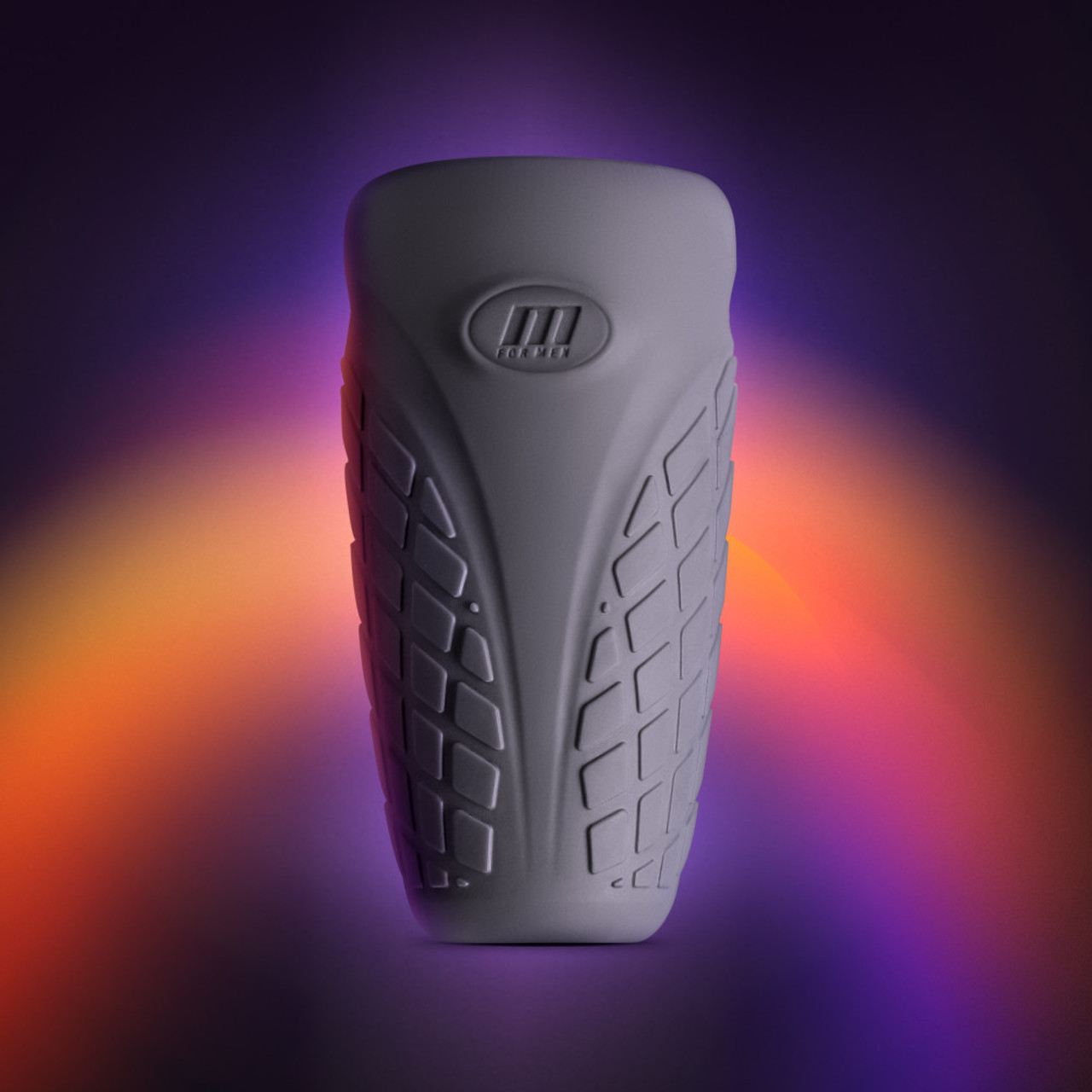 BLUSH M ELITE PLATINUM GRIPT SILICONE STROKER